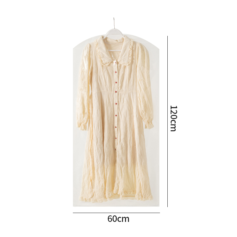 PEVA Open-Bottom Garment Cover